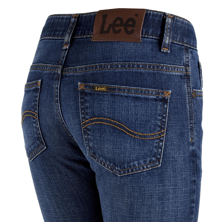 pantalón slim fit con cinturilla modelo h50 lee jeans méxico