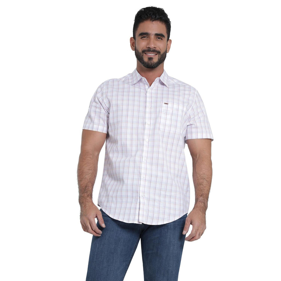 camisa informal lee slim fit para hombre 484