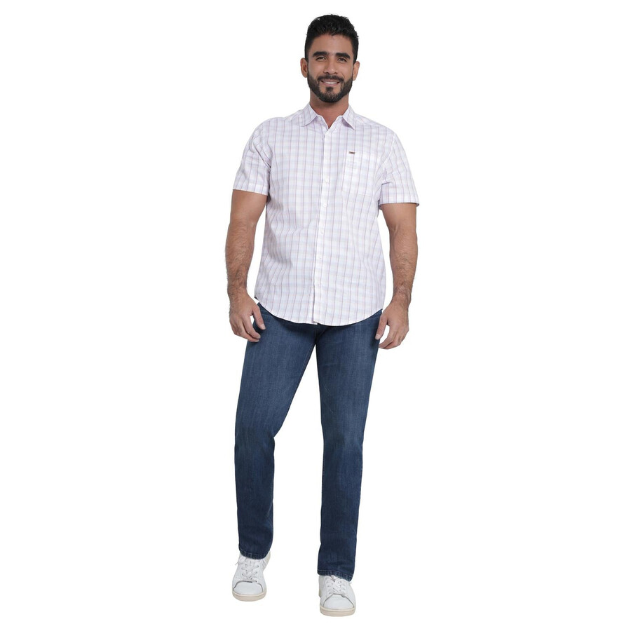 camisa informal lee slim fit para hombre 484