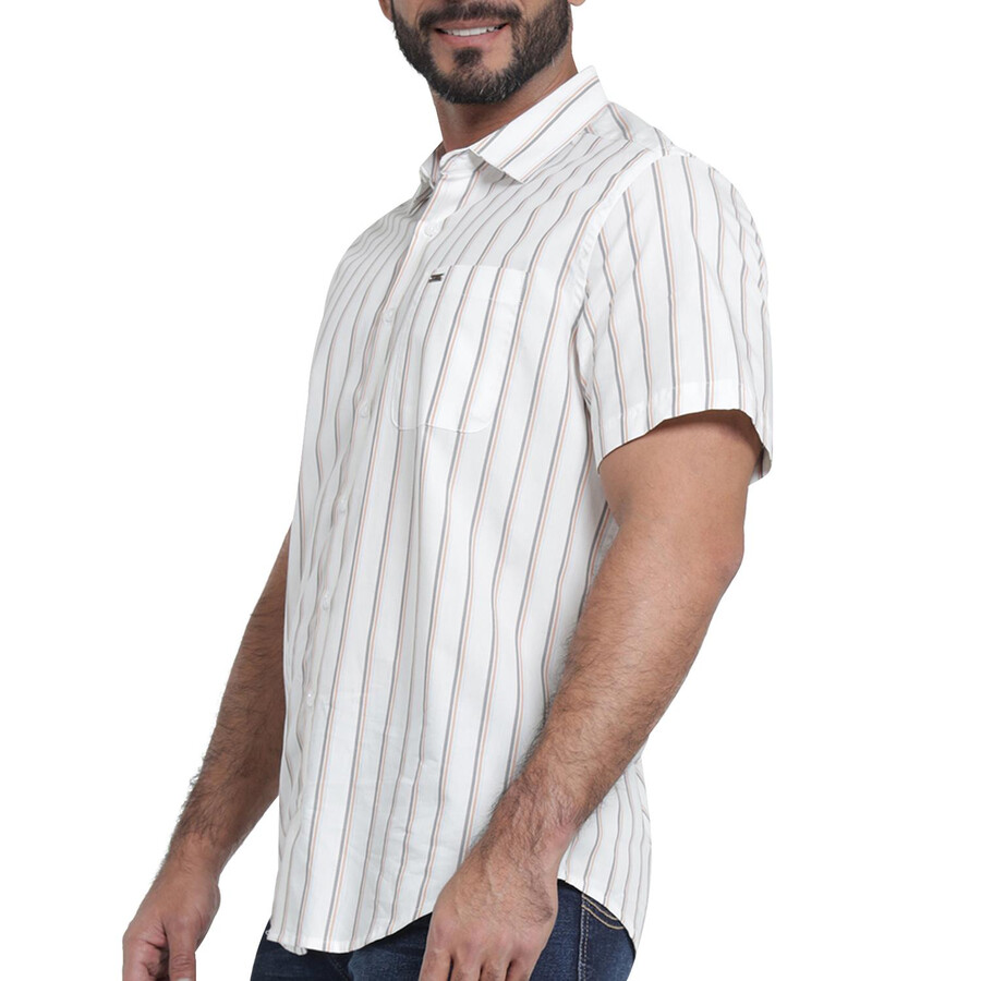 camisa informal lee slim fit para hombre 421