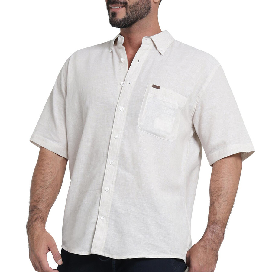 camisa informal de corte regular para hombre lee 411