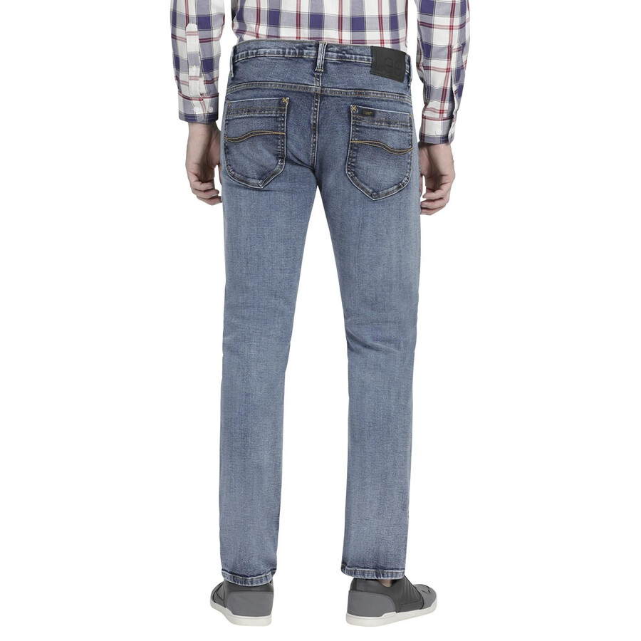 vaqueros ajustados lee para hombre 340