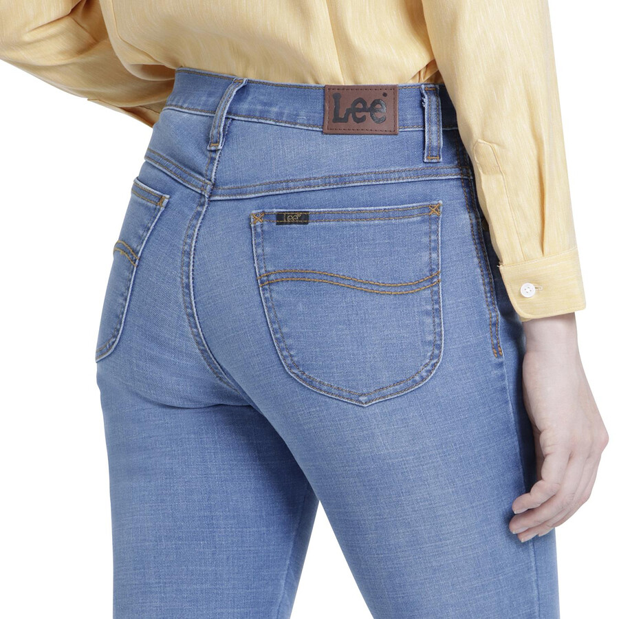 vaqueros ajustados lee para mujer 352